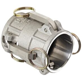 Dixon 200-DD-AL Aluminum Cam and Groove Hose Fitting, Spool Coupler, 2" Socket