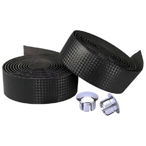JacobsParts Bicycle Handlebar Tape Set Wrap Your Road Bike with Anti-Slip Rubber Grip Tape and Bar Plugs for Road Bike Cycling 2 Rolls
