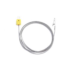 Alligator Clip K-Type Thermocouple Thermometer Sensor Probe Temperature Range 500°C