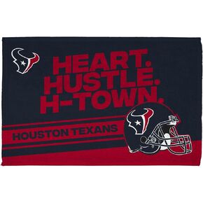 Northwest NFL Houston Texans Fan Towel 2-Pack, 16" x 25", Play Action