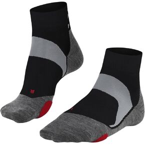 FALKE Unisex BC5 Short Cycling Socks, Quarter, Light Cushion, Performance Bicycle Gear, Breathable Quick Dry, Cotton, 1 Pair