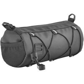 Bike Handlebar Bag Black, Bicycle Front Frame Bag with Shoulder Strap Multifunctional Bike Pouch Mountain Road Bike Storage Bag Bicycle Accessories for Bike Motorcycle