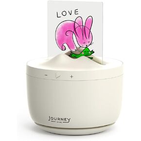 Portable Sound Machine - 12 Mindfulness Audio Cards for Kids & Adults, Screen-Free Sleep Aid, Relaxing Gifts for Women, 120 Minutes of Soothing Sound and Healing Music