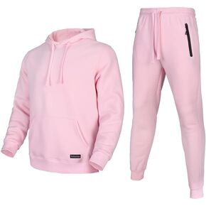 Men's Tracksuit 2 Piece Sweatsuit Long Sleeve Pullover Athletic Hoodies Casual Sport Jogging Suits With Pockets