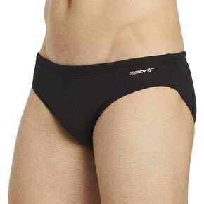 Sporti Men's Swim Briefs Water Polo Suit with Hydrolast Tech -Water Polo Swimsuits -Men's Athletic Swimwear for Lap Swimming