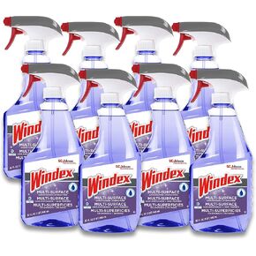 SC Johnson Professional Windex Multi-surface Ammonia Free, 32 Fl Ounce (Pack of 8)