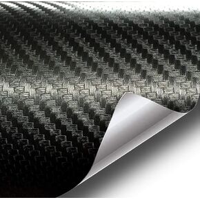 VViViD® XPO Black Carbon Fiber Car Wrap Vinyl Roll with Air Release Technology (2ft x 5ft)