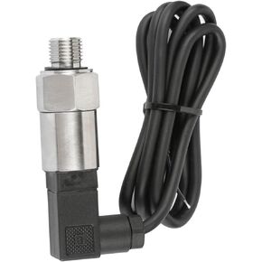 Pressure Gauge Transducer, pressure transducer pressure transducer 0 10 psi G1/4" Silicon Pressure Transmitter 4 20mA Output Pressure Transducer Sender for Water Gas Oil (0 0.5MPA)(0-1MPA)