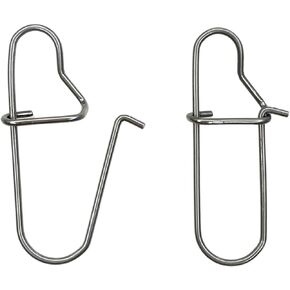 304 Stainless Steel Marine Flag Clips 1.6" * 0.5" Burgee Flag Clips for Boats, Boat Flag Clips for Small Flags, Stainless Steel Flag Clips (Pack of 2)