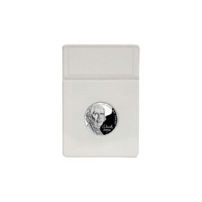 BCW Coin Display Slab Inserts - Nickel | 25 Pack Slab Inserts | White Foam Archival Storage Inserts for US "Jefferson" Nickel Collectors | Sized for 21.2mm Coins | Compatible with BCW Slabs