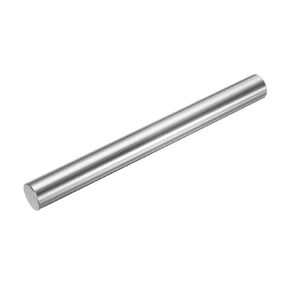 uxcell Linear Motion Rod Shaft Guide 20mm x 200mm (0.787" x 7.87") Hardened Chrome Plated Steel Linear Rail Rod for 3D Printer, CNC Machine