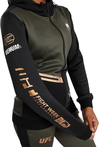 Venum Women's Ufc Adrenaline Fight Week Zip Hoodie in Saudi Arabia