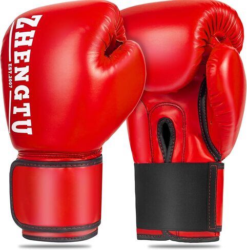 Boxing Gloves for Women, PU Leather, Muay Thai Training,Sparring,Fighting Kickboxing, Heavy Bag Gloves for Ladies,8-14 oz in Saudi Arabia