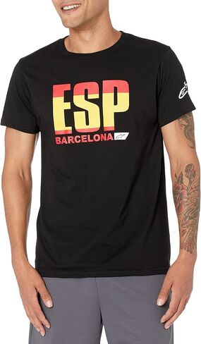ALPINESTARS Men's Circuits TEE, Black/Britain, XX-Large in Saudi Arabia