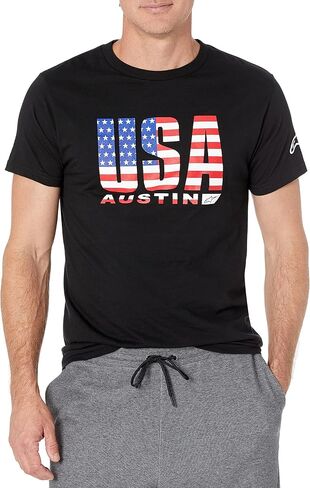 ALPINESTARS Men's Circuits TEE, Black/Britain, XX-Large in Saudi Arabia
