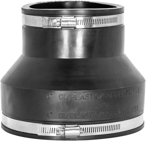 Eastman 2 x 1-1/2 Inch Flexible Coupling with Stainless Steel Clamps, 86002 in Saudi Arabia