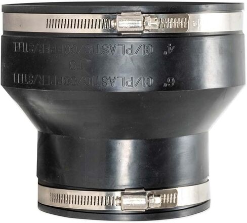 Eastman 2 x 1-1/2 Inch Flexible Coupling with Stainless Steel Clamps, 86002 in Saudi Arabia
