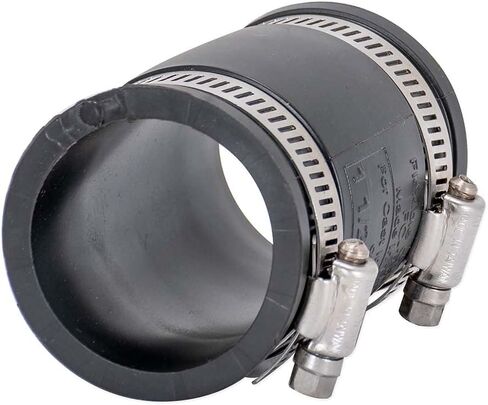 ايستمان 2 × 1-1/2 بوصة وصلة توصيل مرنة مع مشابك من الفولاذ المقاوم للصدأ، 86002 in Kuwait