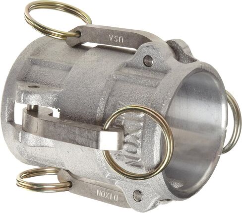 Dixon 200-DD-AL تركيب خرطوم الألومنيوم وخرطوم الأخدود، قارنة التوصيل، مقبس 2 بوصة in Kuwait