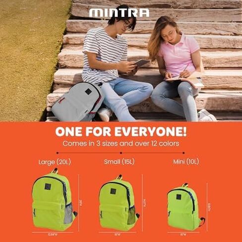 Mintra Office Backpack (Black 15L) in Saudi Arabia