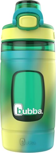 Bubba Kids Flo Silicone Sleeve and Wide Mouth, 16oz, 2-Pack Water Bottle, Medium, Light Stone; Light Stone Tie Dye in Saudi Arabia