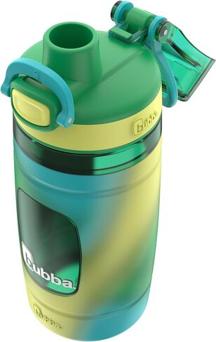 Bubba Kids Flo Silicone Sleeve and Wide Mouth, 16oz, 2-Pack Water Bottle, Medium, Light Stone; Light Stone Tie Dye in Saudi Arabia