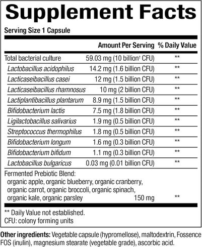 Natural Factors Whole Earth & Sea, Whole Food Synbiotic Pre + Probiotic, Fermented Digestive Enzymes, 60 Vegetarian Capsules in Saudi Arabia