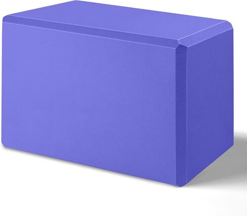 2024 Biguphate Yoga Blocks 9x 6x4 Inch，EVA Foam Yoga Block Supportive Latex-Free, Non-Slip Exercise Blocks, Yoga Accessories for Pilates, Meditation, Balance, Stretching and Deep Poses in Saudi Arabia