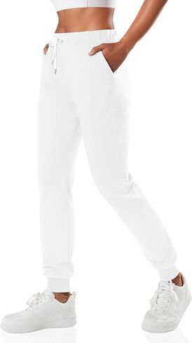 GIVON Women's Jogger Pants 9/10 Length Slim Fit Lightweight Sweat Pants with Pockets for Yoga Gym Workout Sweatpants in Saudi Arabia