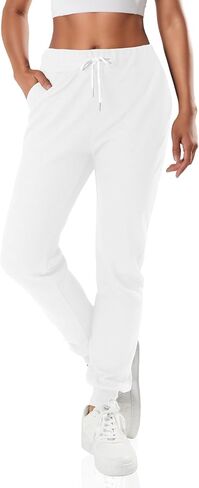 GIVON Women's Jogger Pants 9/10 Length Slim Fit Lightweight Sweat Pants with Pockets for Yoga Gym Workout Sweatpants in Saudi Arabia