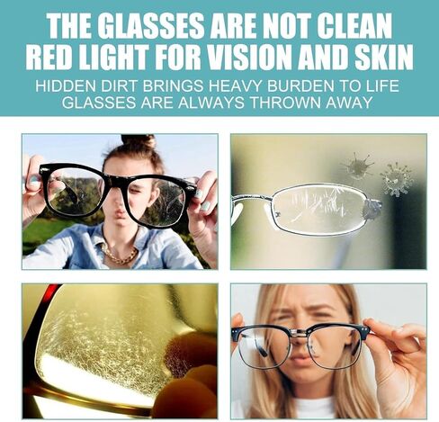 Eyeglass Scratch Remover,100ml Lens Scratch Remover,Scratch Remover for Sunglasses,Eye Glasses Cleaner Spray,for Sunglasses Screen Cleaner Tools（2PCS） in Kuwait