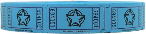 INDIANA TICKET CO. Liquor Roll Tickets - Yellow - 2000 Tickets per Roll - 1"x 2" Tickets in Kuwait