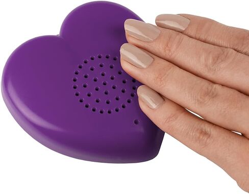 المنتجات الناطقة، زر صوت MP3 لتأكيدات القلب الأرجواني. 30 اقتباسات تحفيزية وإيجابية مسجلة مسبقًا لتحسين الصحة العقلية للأطفال. بناء احترام الذات، ومكافحة القلق وانخفاض الثقة. in Kuwait