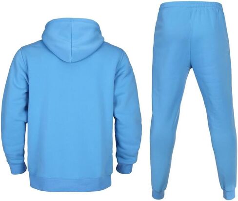 بدلة رياضية رجالية مكونة من قطعتين بدلة رياضية بأكمام طويلة وغطاء للرأس رياضي كاجوال وبدلات رياضية مع جيوب in Kuwait