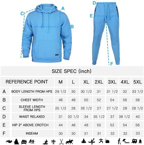 بدلة رياضية رجالية مكونة من قطعتين بدلة رياضية بأكمام طويلة وغطاء للرأس رياضي كاجوال وبدلات رياضية مع جيوب in Kuwait