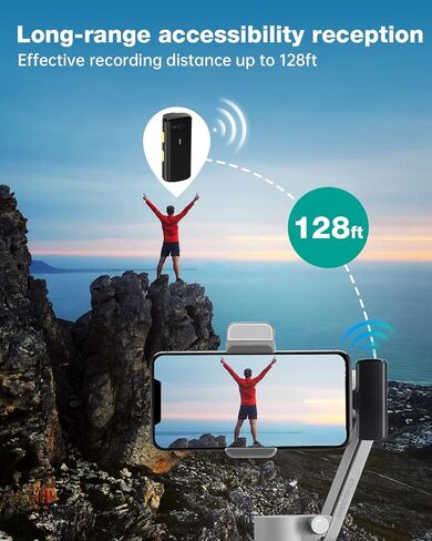 3 in 1 Wireless Microphones for iPhone, iPad, Android, Camera, USB-C Microphone, Mini Microphone with Noise Reduction - Perfect for Video Recording, Vlogging, YouTube, TikTok in Kuwait