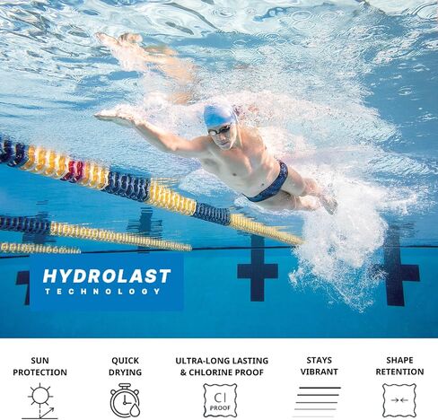 بدلة سباحة رياضية للرجال من Sporti مع تكنولوجيا Hydrolast - ملابس سباحة بولو مائية - ملابس سباحة رياضية للرجال للسباحة في اللفة in Kuwait