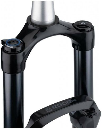 ROCKSHOX RECON SILVER RL FORK 27.5" 120MM 15x100mm TAPERED 42 mm OFFSET, BLACK D1 in Saudi Arabia