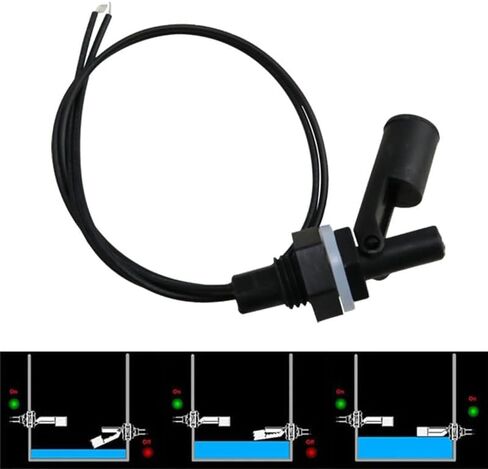 مستشعر مستوى المياه مثبت على الجانب أفقيًا لتعويم السائل مستشعر مستوى حوض السباحة لأحواض السمك مع الزراعة المائية وخزانات المياه المالحة - قطعتان in Kuwait