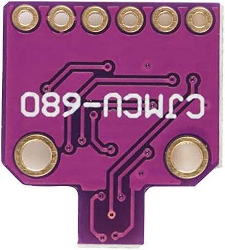 مستشعر RedTagCanada CJMCU-680 BME680، وضغط درجة الحرارة والرطوبة ومستشعر الغاز VoC وحدة لوحة القطع المتوافقة مع Arduino Raspberry Pi ESP8266 3~5VDC in Kuwait