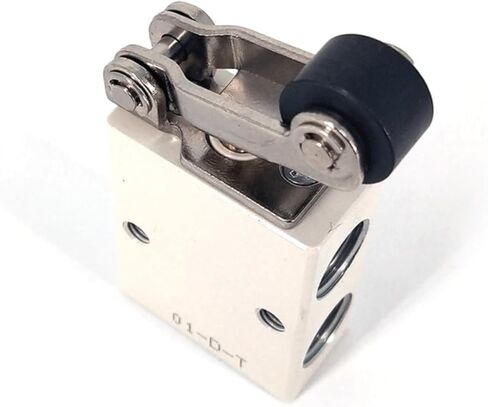 Control valve 5/2 Way AirTac M5R110-06 1/8'' PT Pneumatic Air Mechanical Roller Single External Direct Acting Type in Saudi Arabia