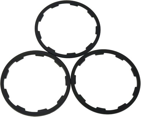 غسالة محور مخدد 3IN1 (1 مم + 1.5 مم + 2 مم) فواصل دعامة سفلية لدراجة الطريق MTB غسالة Freehub in Saudi Arabia