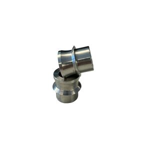3/4" to 1/2" Bore Misalignment Spacer, Stainless Steel, Mounting Width 1.87", Rod End Heim Joint
