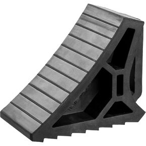 CURT 22802 HD Wheel Chocks 2-Pack with Mounting Bracket