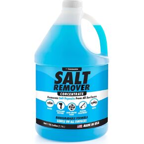 [1 Gallon] Salt Remover Concentrate - Salt Gone for Boats - Ultimate Boat Salt Remover & Marine Engine Flush - Perfect for Outboard Motor Flush & Washing Salt Deposits Away - Remove Salt for Autos