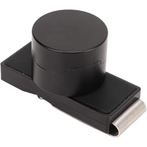 Qqmora Billiard Chalk Holder, Cue Chalk Holder Clip Magnetic Compact Round Lightweight for Billiard