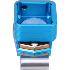 VGEBY Billiard Chalk Case,Mini Portable Magnetic Billiard Chalk Case Box with Fixed Clip Pool Snooker Accessories for Billiard Pool Snooker (Blue)