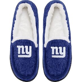 FOCO New York Giants Chunky Knit Moccasin - Womens Small