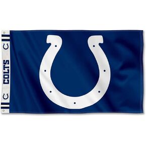 WinCraft Indianapolis Colts Printed Header 3x5 Foot Banner Flag