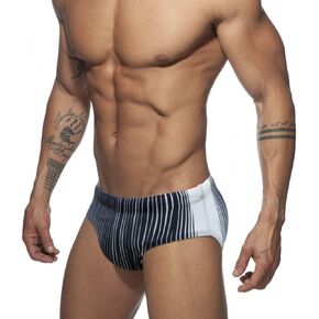 UXH Mens Swimsuit Briefs Padded Swimwear Stitching Sexy Fashion Swimming Bikini Board Beach Surfing Swim